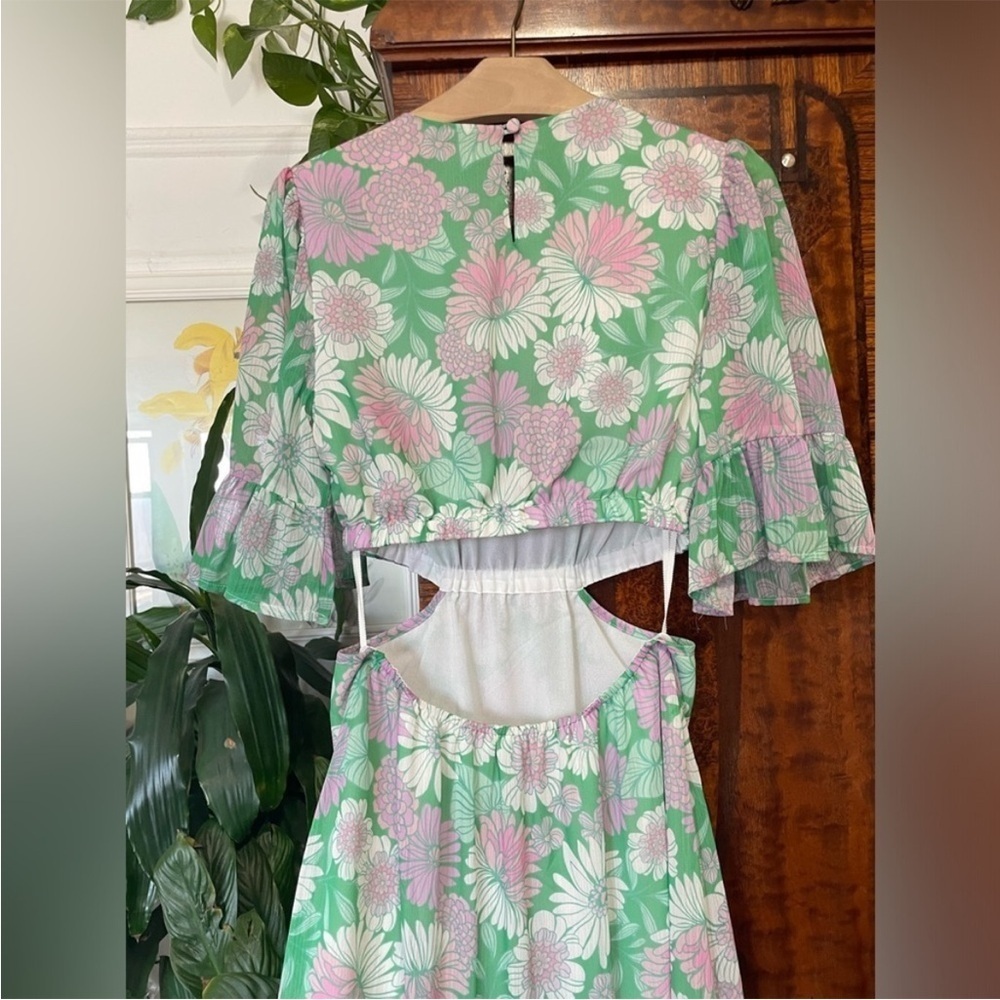 Hansen + Gretel Josephine Cut-Out Maxi Dress Size S - Picture 2 of 14